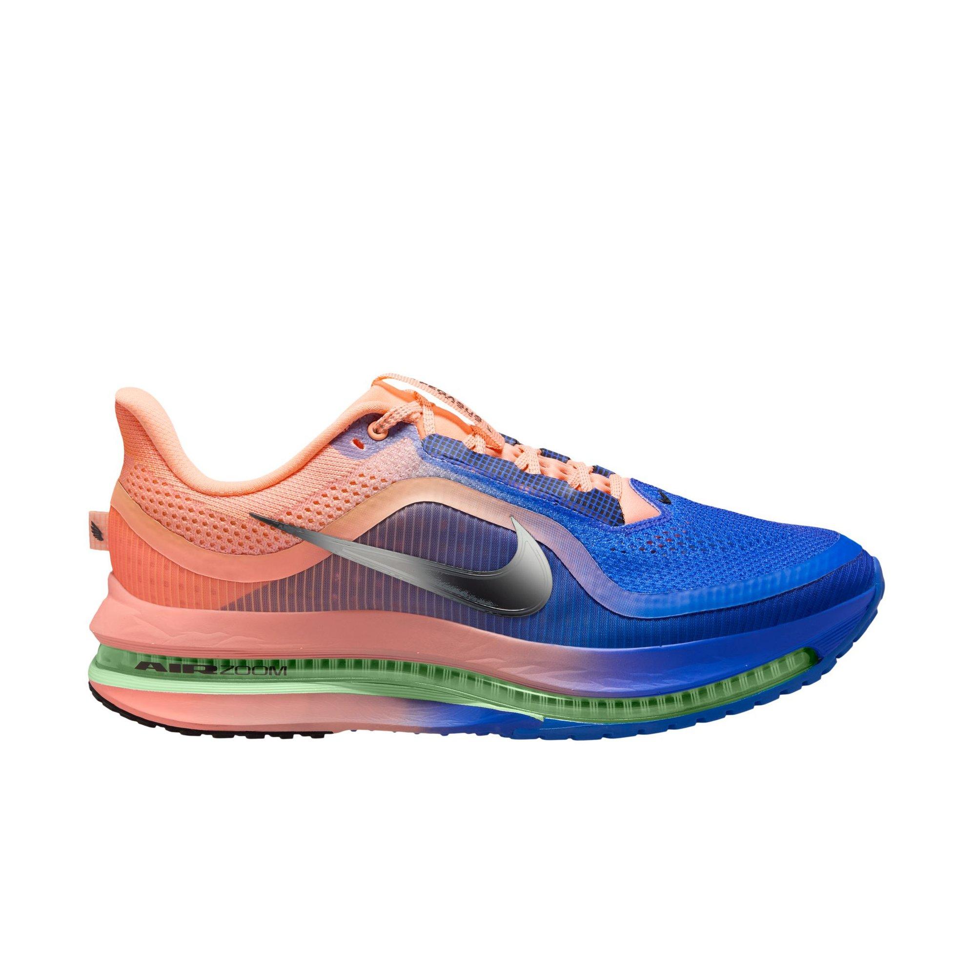 Nike Pegasus Premium "Racer Blue/Black/Atomic Pink/Volt Tint" Men's Running Shoe - WHITE/ORANGE